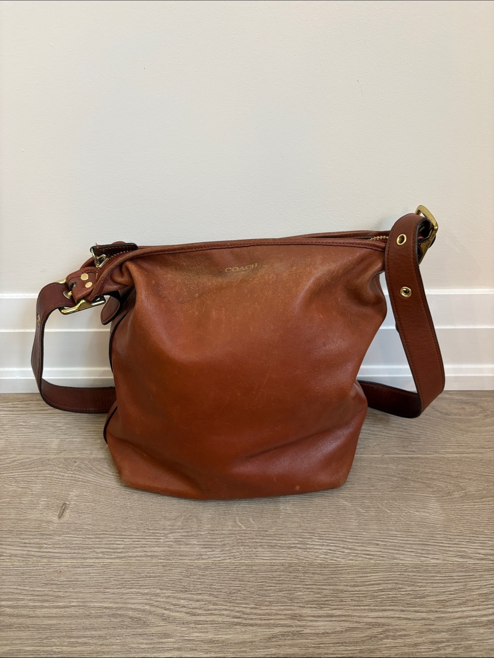 Coach Brown Leather Legacy Bag